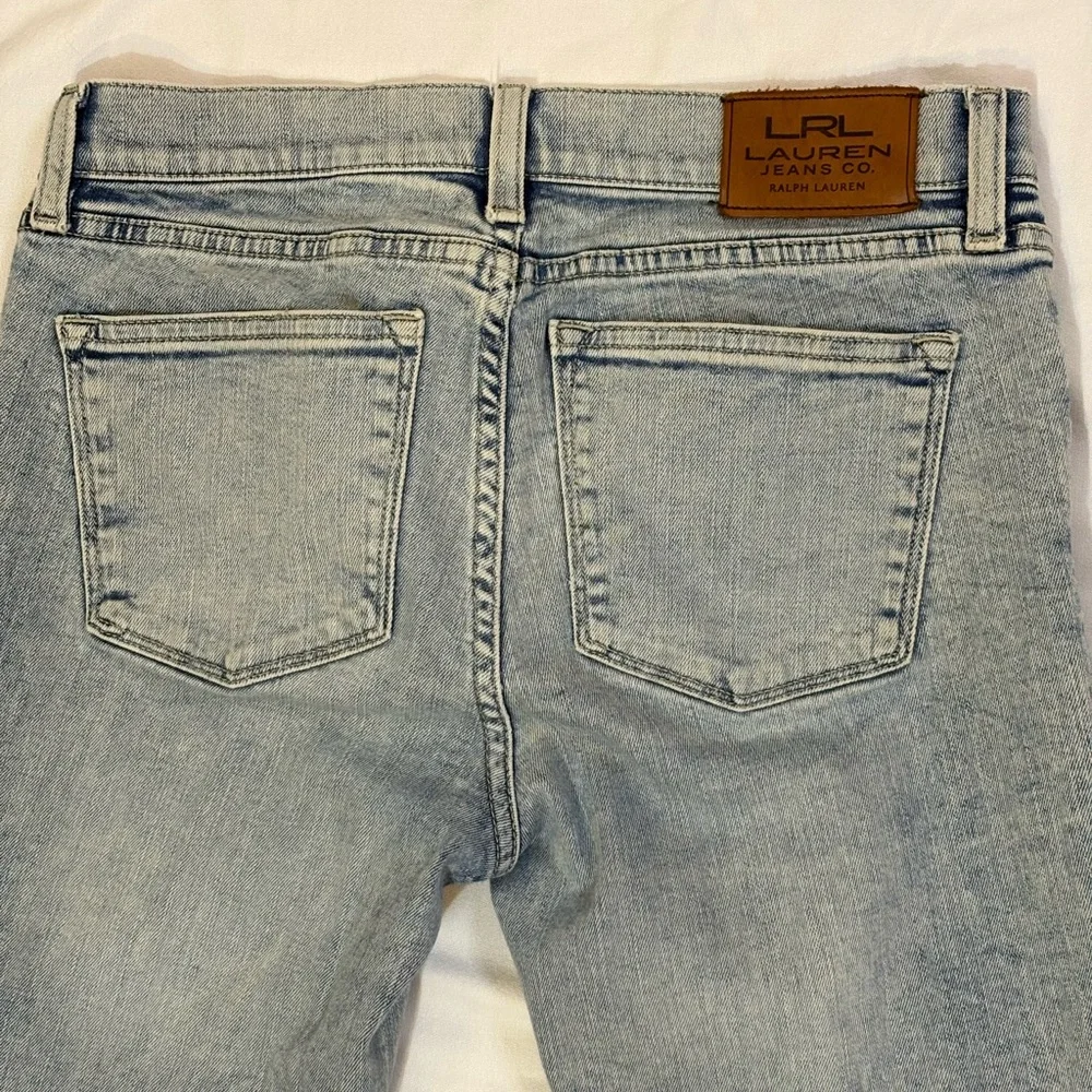 Ralph Lauren Light Wash Jeans- Size 4 - Picture 7 of 8